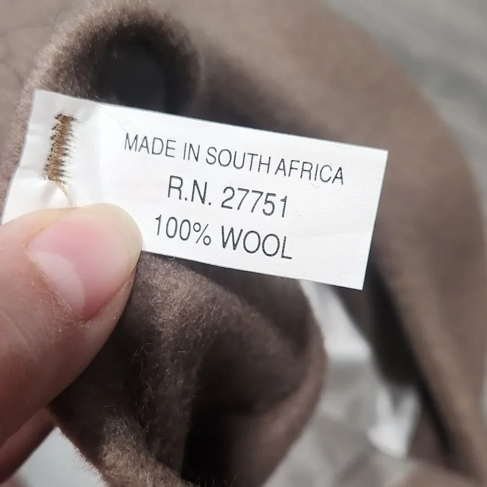 EUC Vintage S. African 100% Wool Baret Hat - Picture 4 of 5